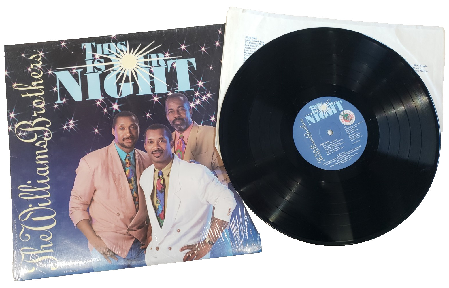 The Williams Brothers This is your Night 1991 Blackberry Record