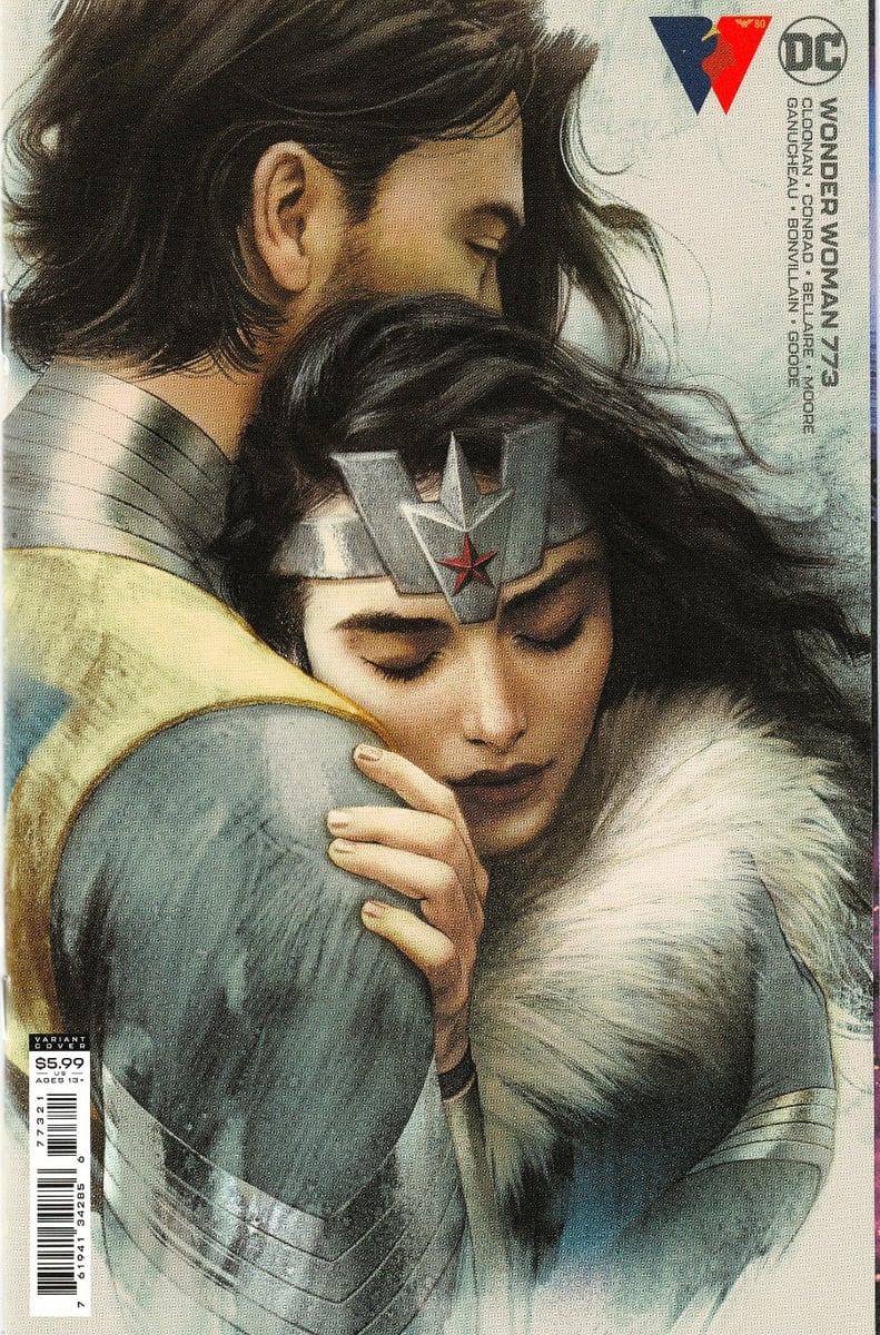 WONDER WOMAN #773 (2016) CLOONAN/MOORE ~ VARIANTE CARTONCINO MIDDLETON ~ NON LETTO NM
