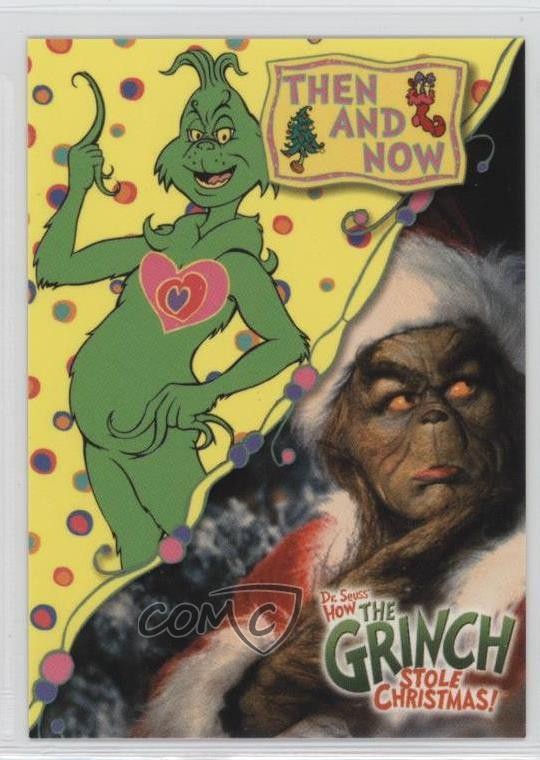 Forze dinamiche 2000 come ha rubato il Natale! Allora e Ora Il Grinch Jim Carrey 2rz