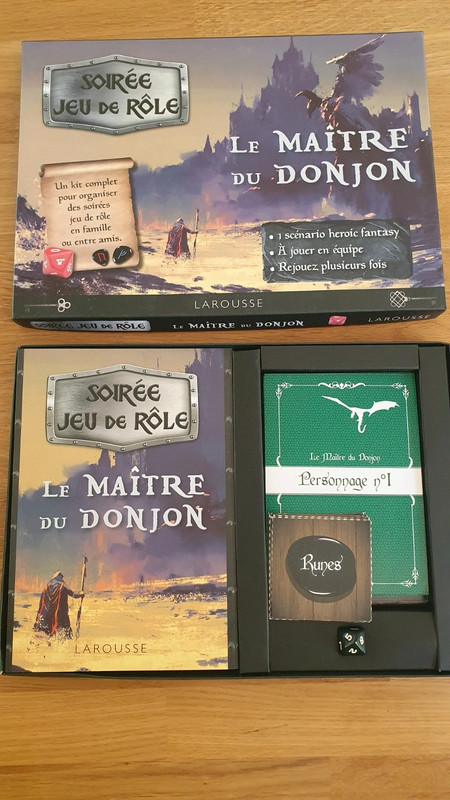 Le maître du donjon, jeu de rôle