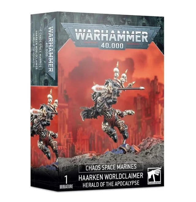 Haarken Reclamamundos (Marines Espaciales del Caos) - Warhammer 40k