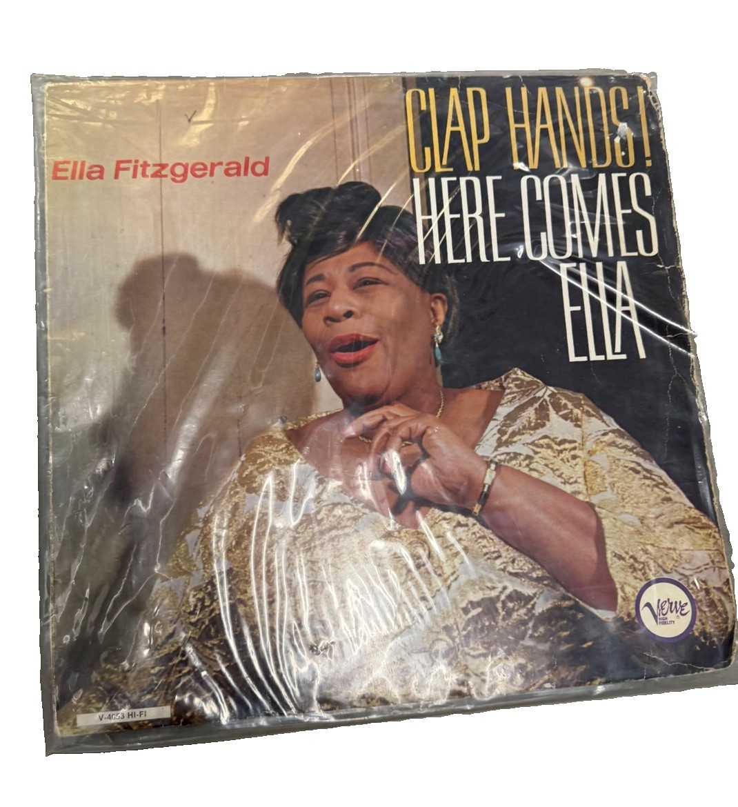 Ella Fitzgerald Clap Hands! Here Comes Charlie Verve V-4053 Jazz LP Vinyl Record