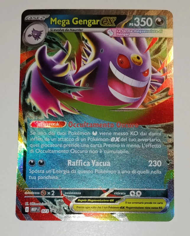 Mega Gengar EX MEP 073 near mint