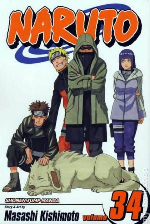 Naruto TPB #34-REP VG 2016 immagine stock basso grado