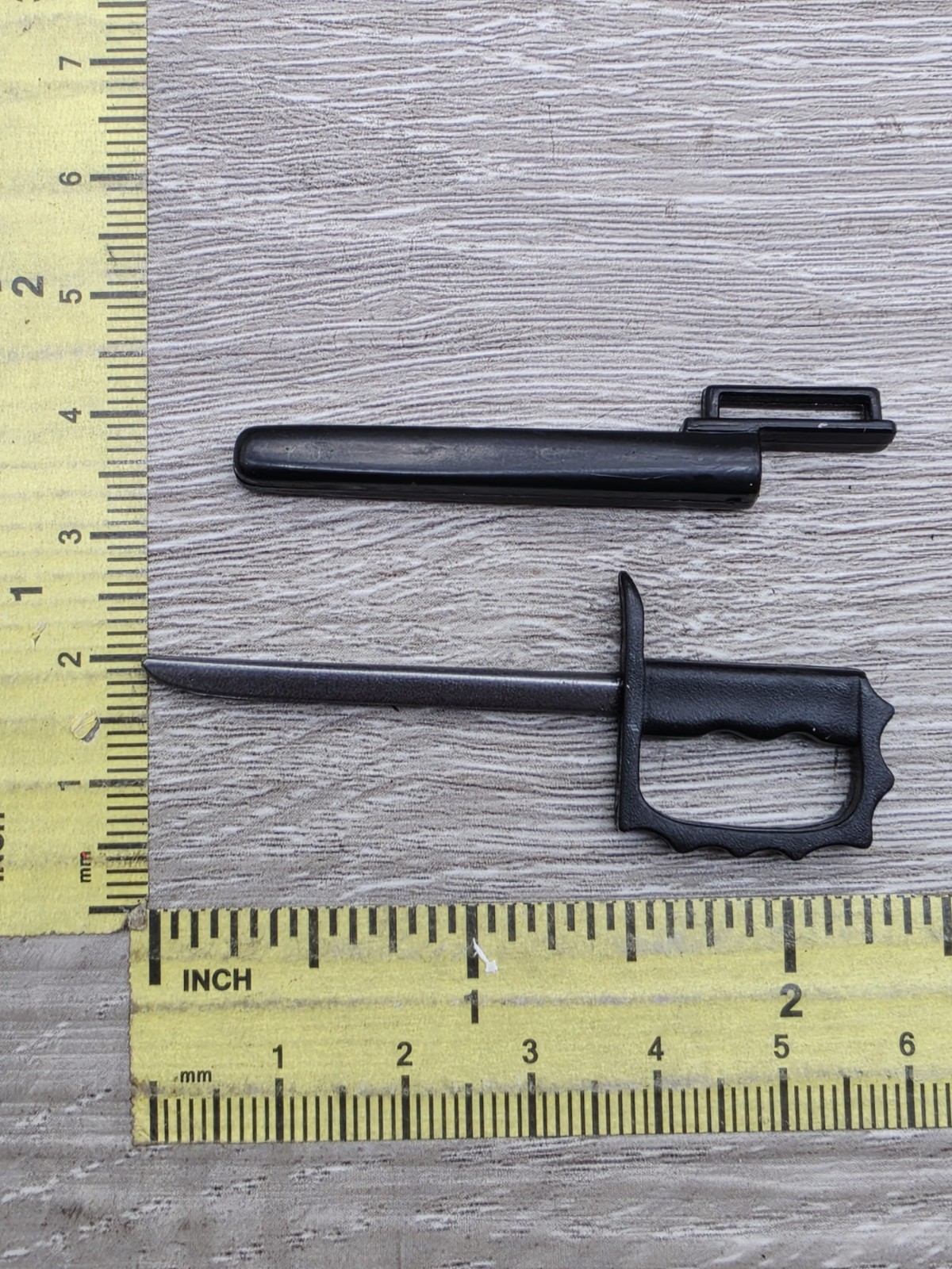  Coltello da trincea marino 1/6 HASBRO GI JOE WW1 USMC con manico a D fodero diaroma 