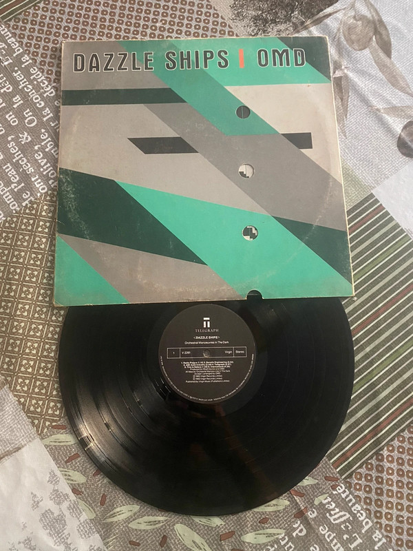 “Dazzle ships” vinile 33 giri originale