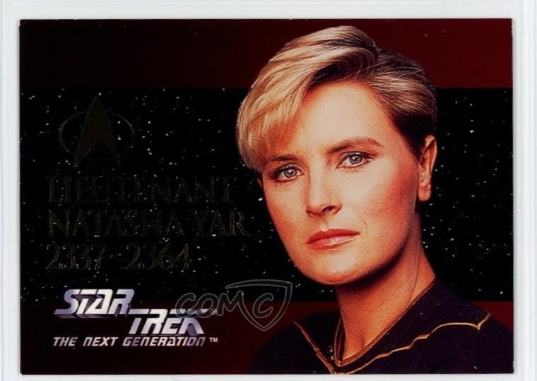 1994 SkyBox Star Trek The Next Generation Season 1 Tasha Yar Denise Crosby 14tz