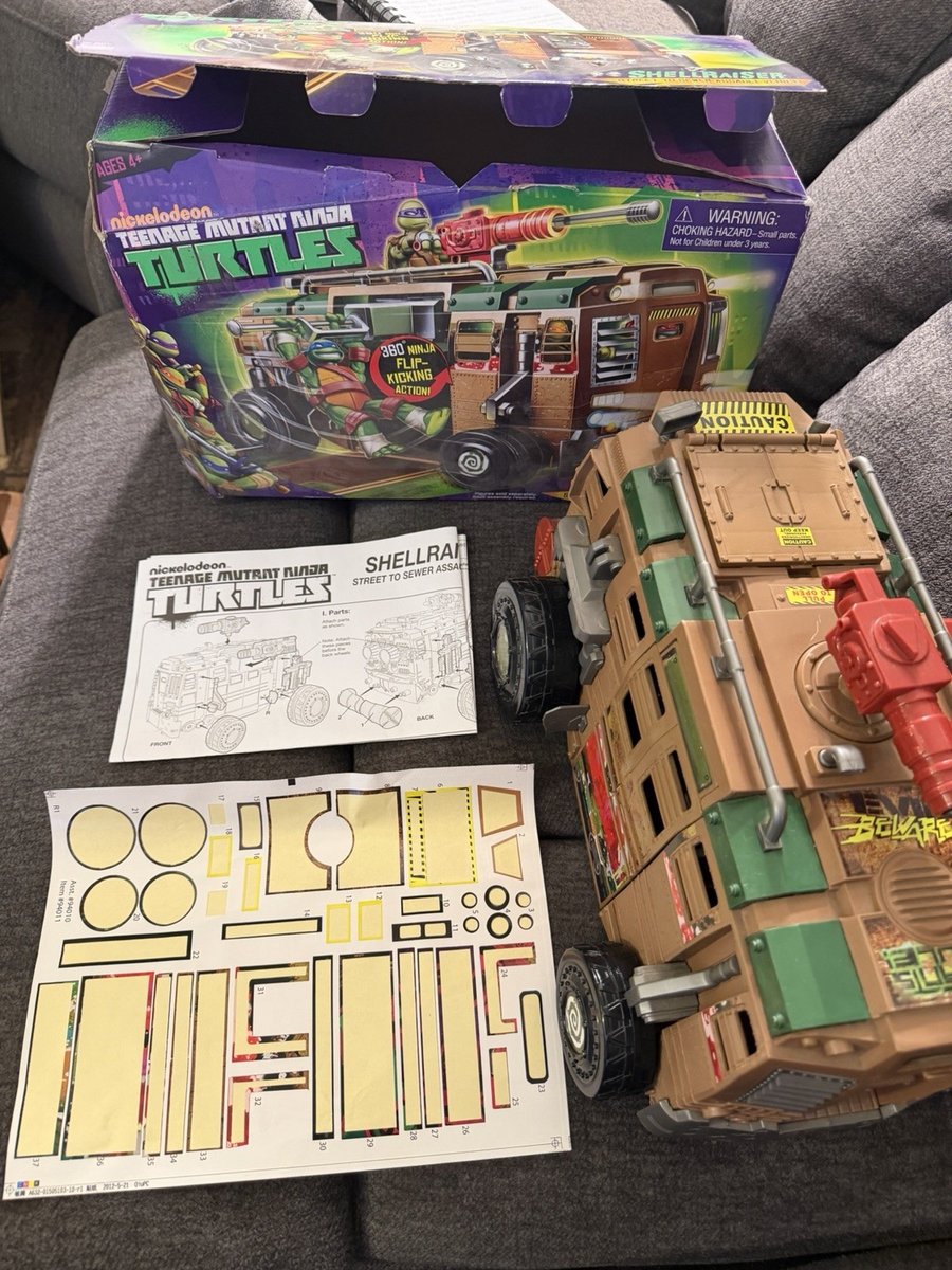 Playmates Toys Modellino Teenage Mutant Ninja Turtles: Shellraiser