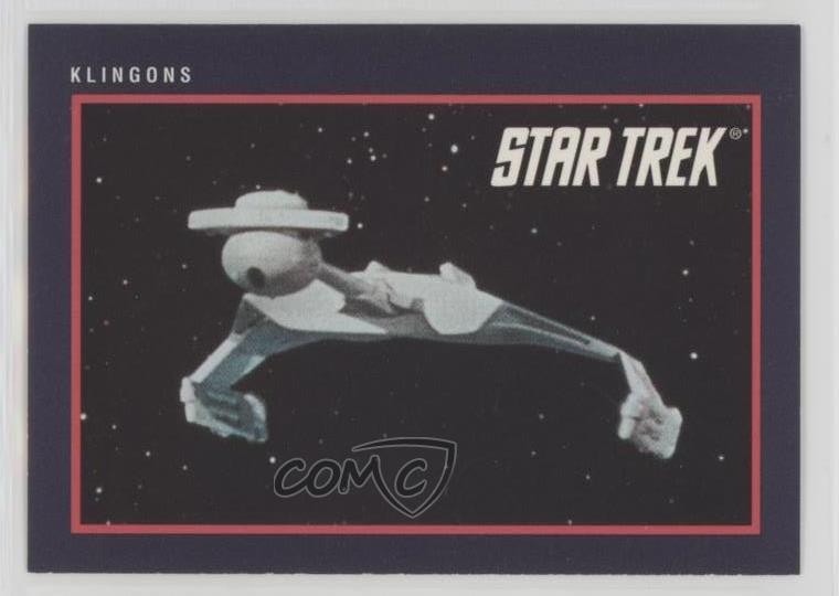1991 Impel Star Trek 25° anniversario Klingon #111 05v0