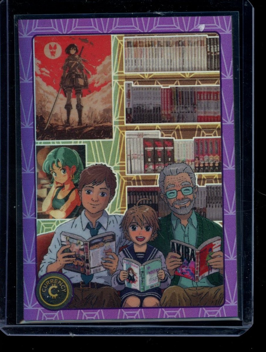 2025 Cardsmiths Valuta Serie 5 #99 Manga Tanzanite #/299