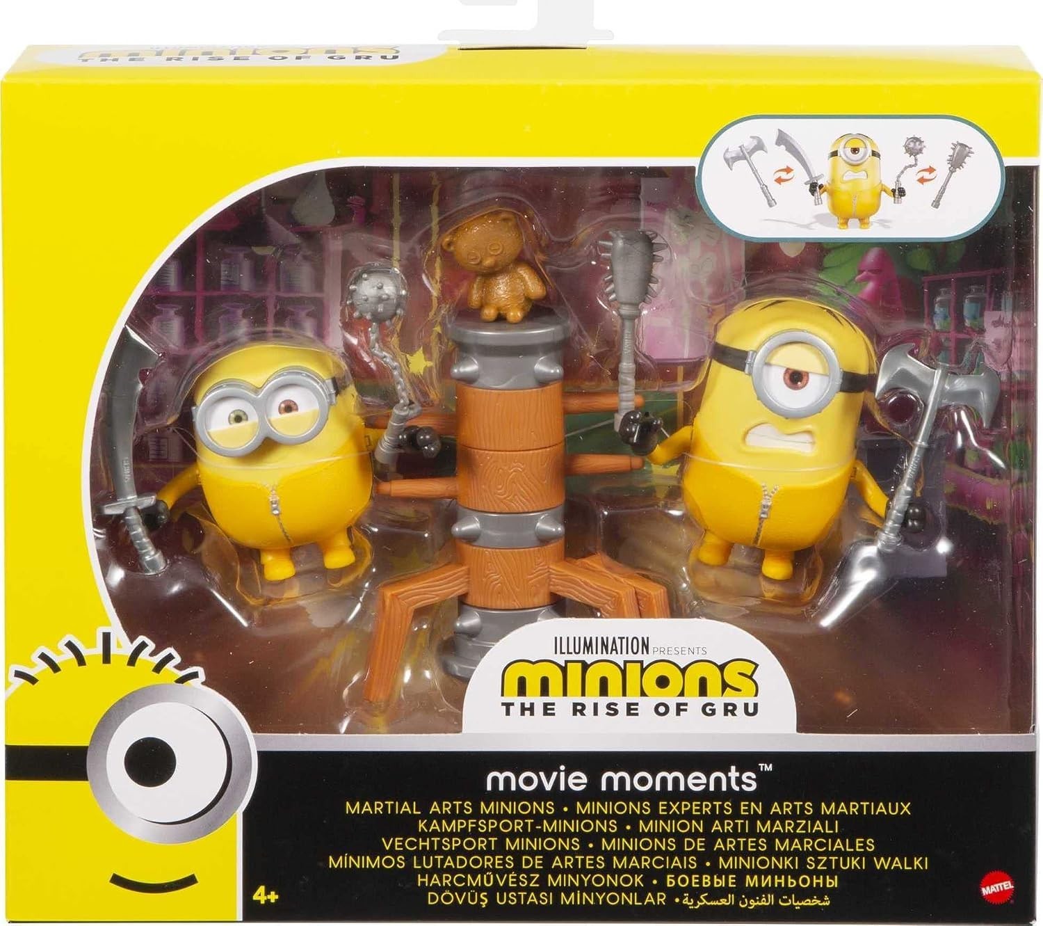 Minions: The Rise of Gru Movie Moments Martial Arts Minions