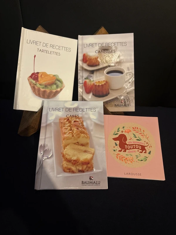 Mini livre de pâtisserie