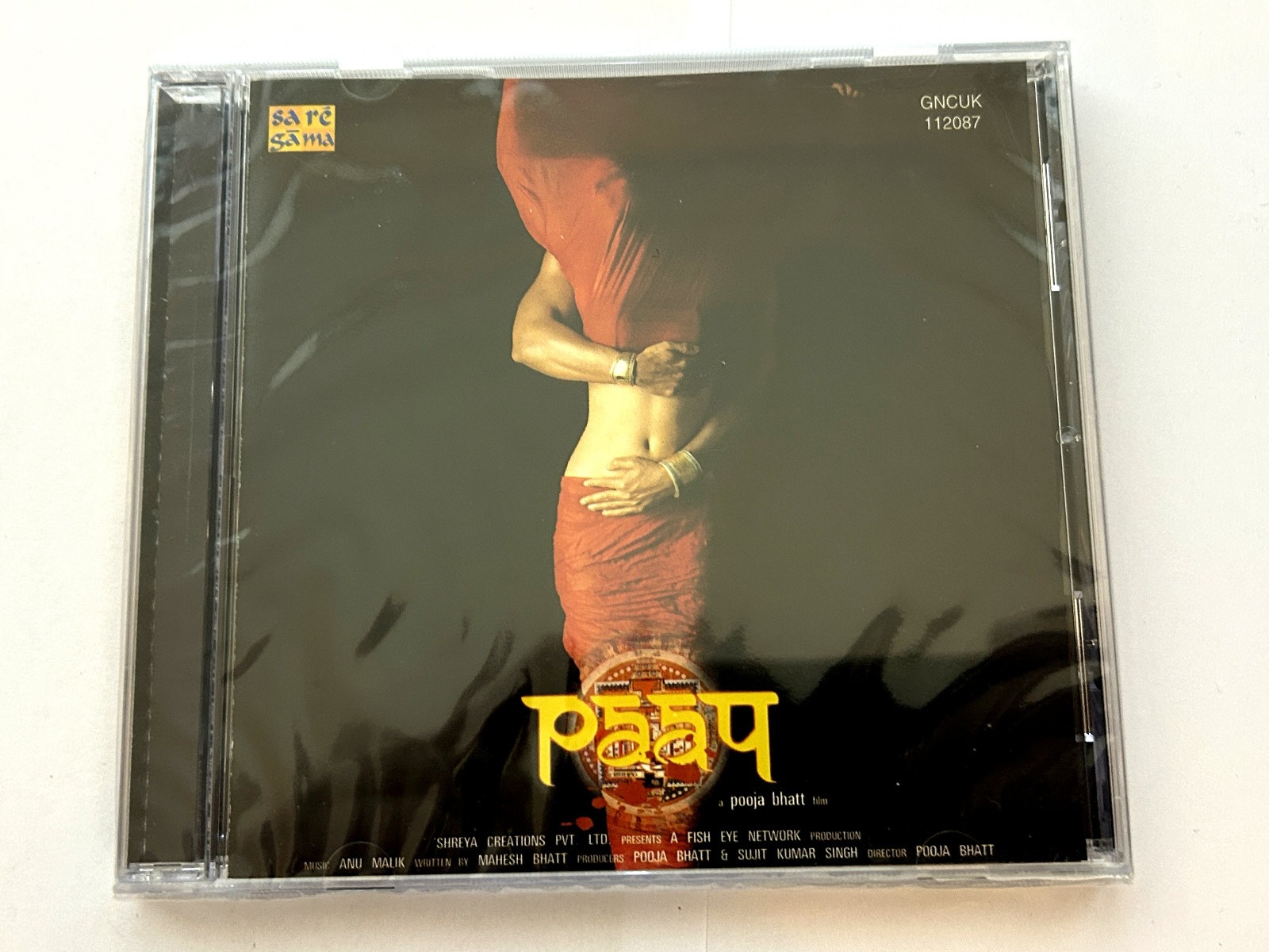 Paap (CD 2003) Anu Malik Bollywood Soundtrack Made in UK NEW/SEALED