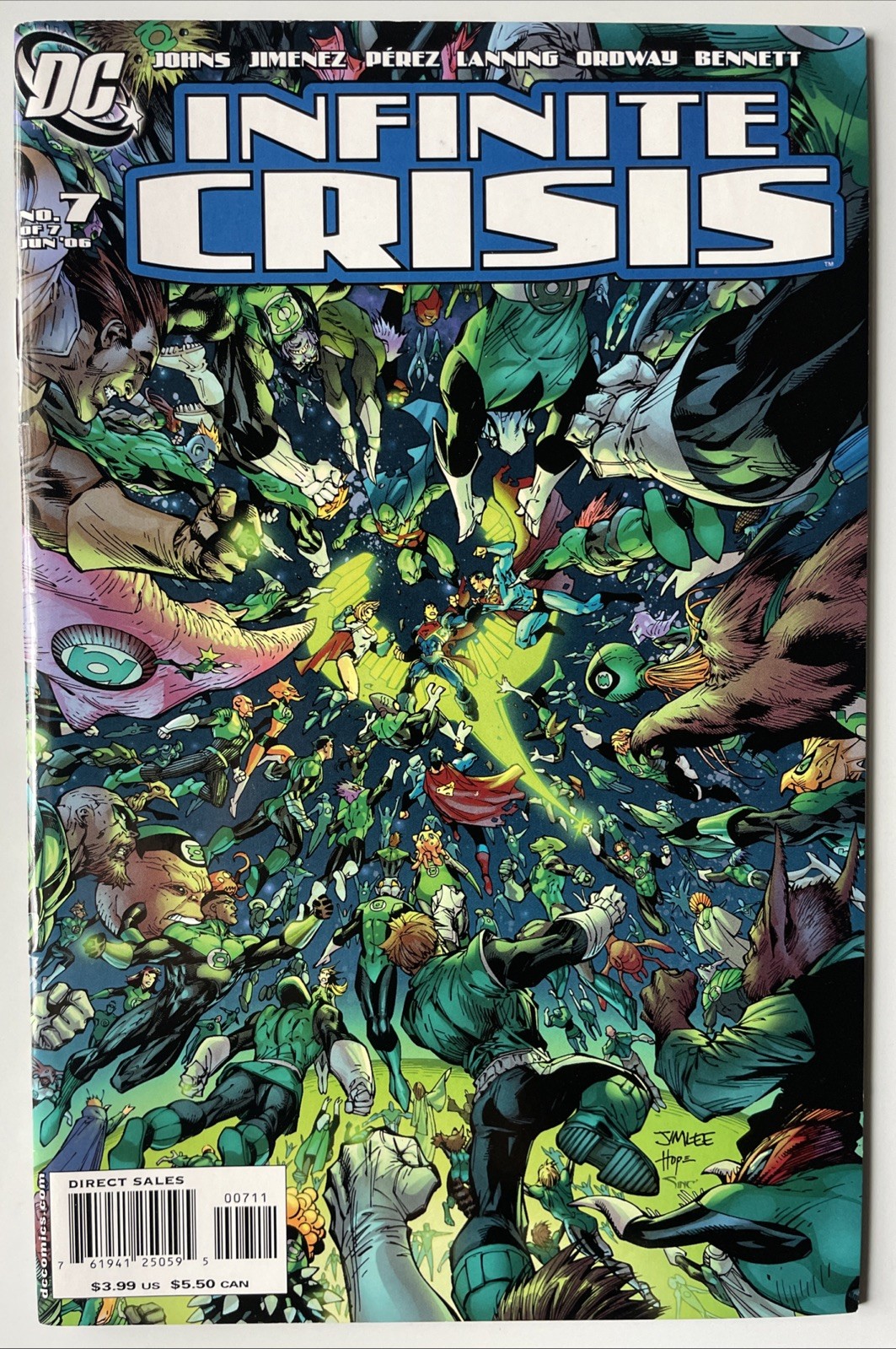 Infinite Crisis #7 • KEY 1st Appearance Flash (Bart Allen!) 1st Batwoman! (Kate)