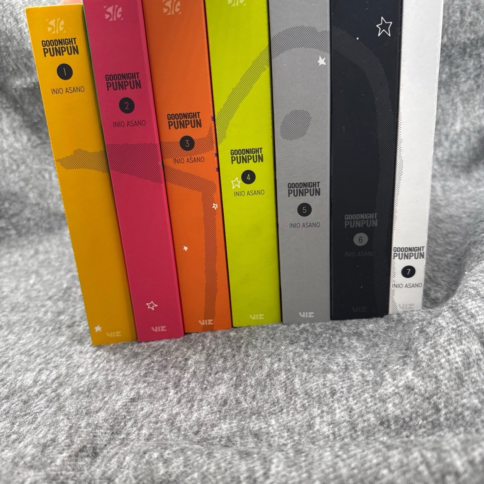 Goodnight Punpun Manga Volumi 1-7 Set Completo Inglese Viz Media [Venditore USA]
