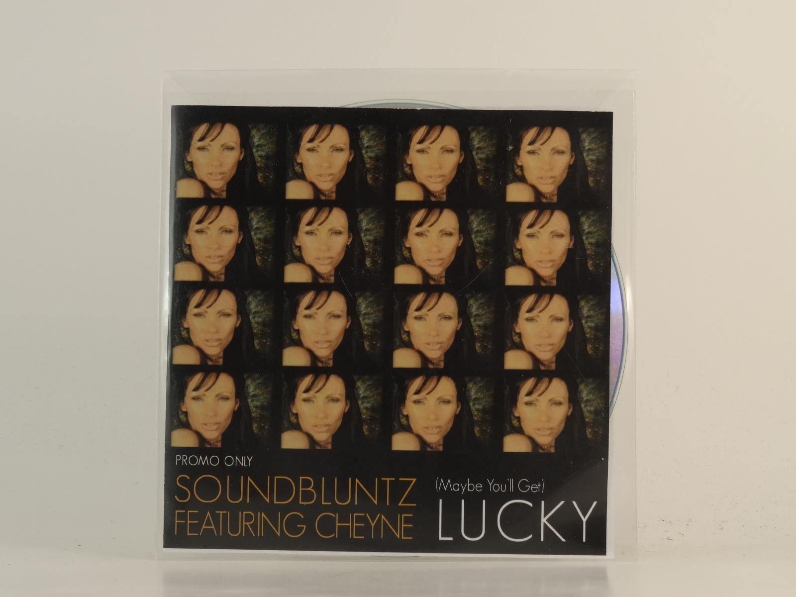 SOUNDBLUNTZ FT CHEYNE COATES (MAYBE YOU'LL GET) LUCKY (H1) 8 Track Promo CD Sing