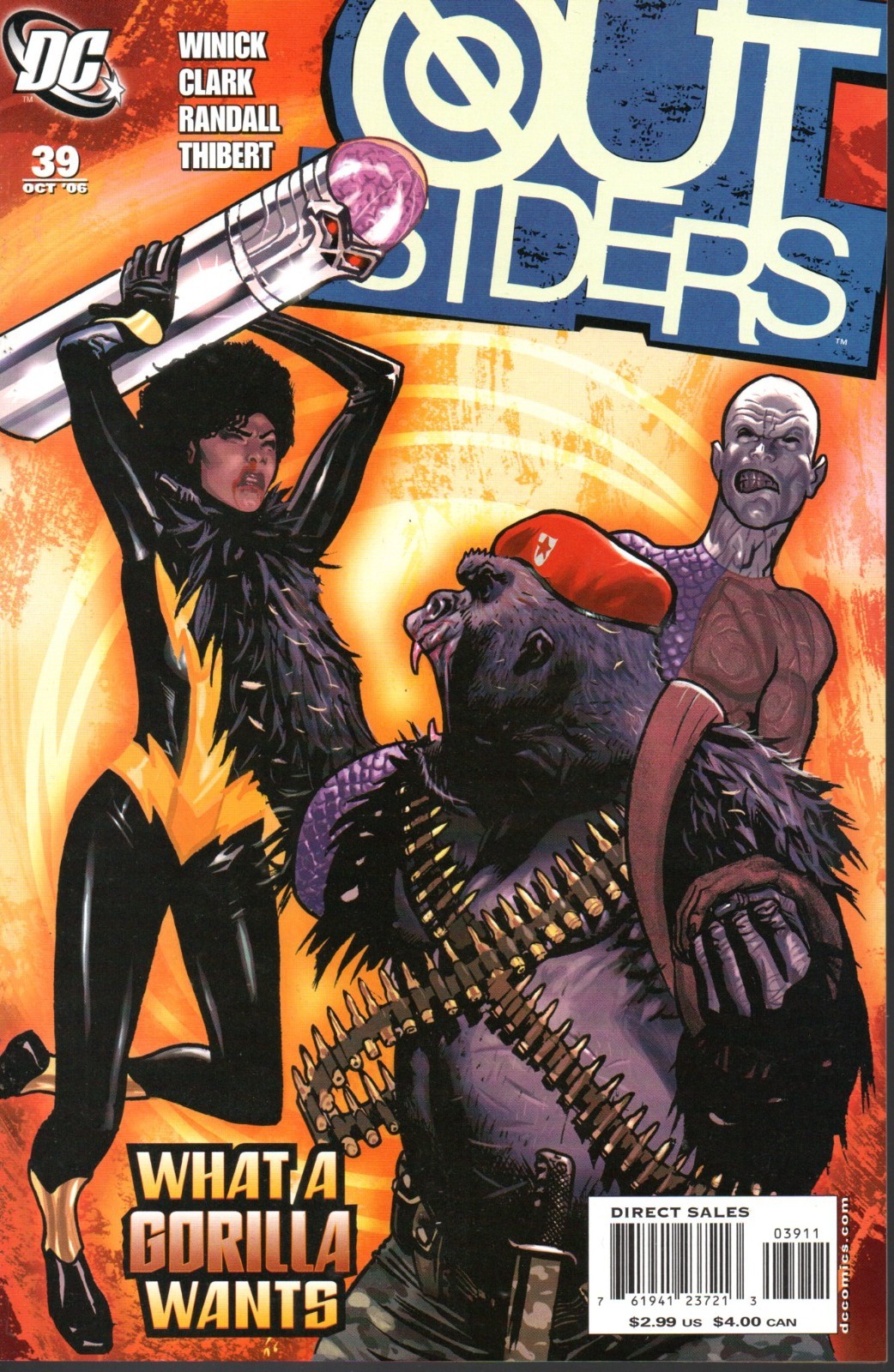 !!!DC COMICS OUTSIDERS #39 (2006) 1ST PRINT NM !!!