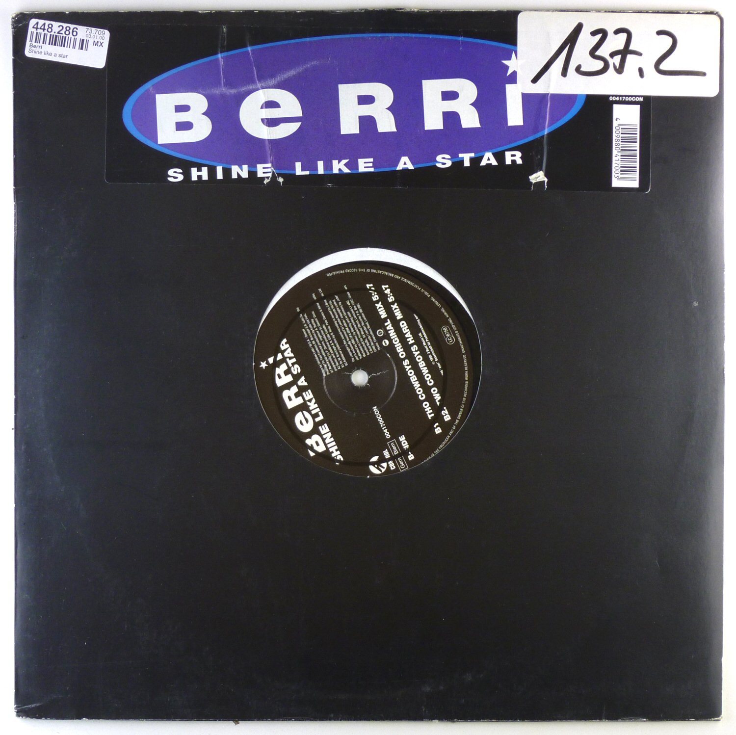 12" Maxi - Berri - Brilla Come Una Stella - C2788 - Pulito