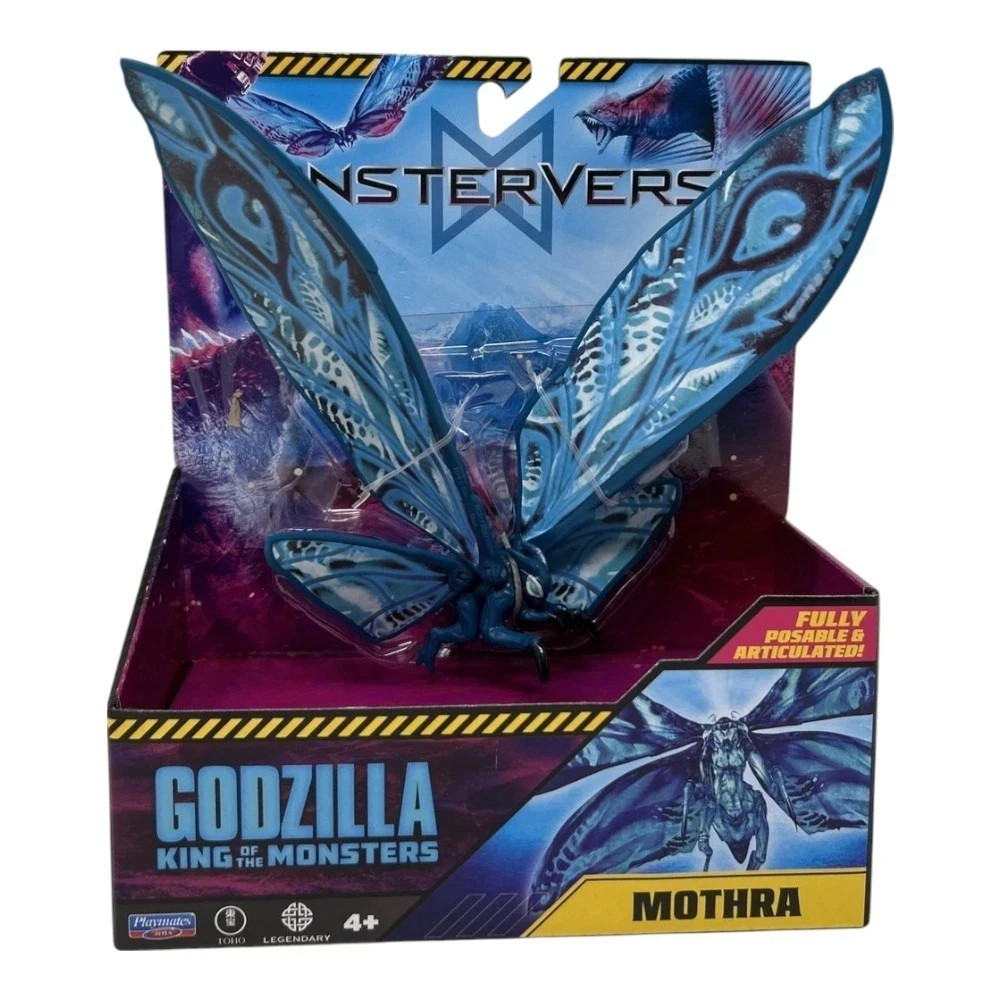 Modellino MonsterVerse GODZILLA King Of The Monsters MOTHRA Blu 6" NUOVO 2025
