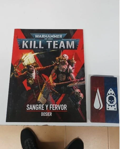 Libro Warhammer 40k Kill Team Sangre y Fervor