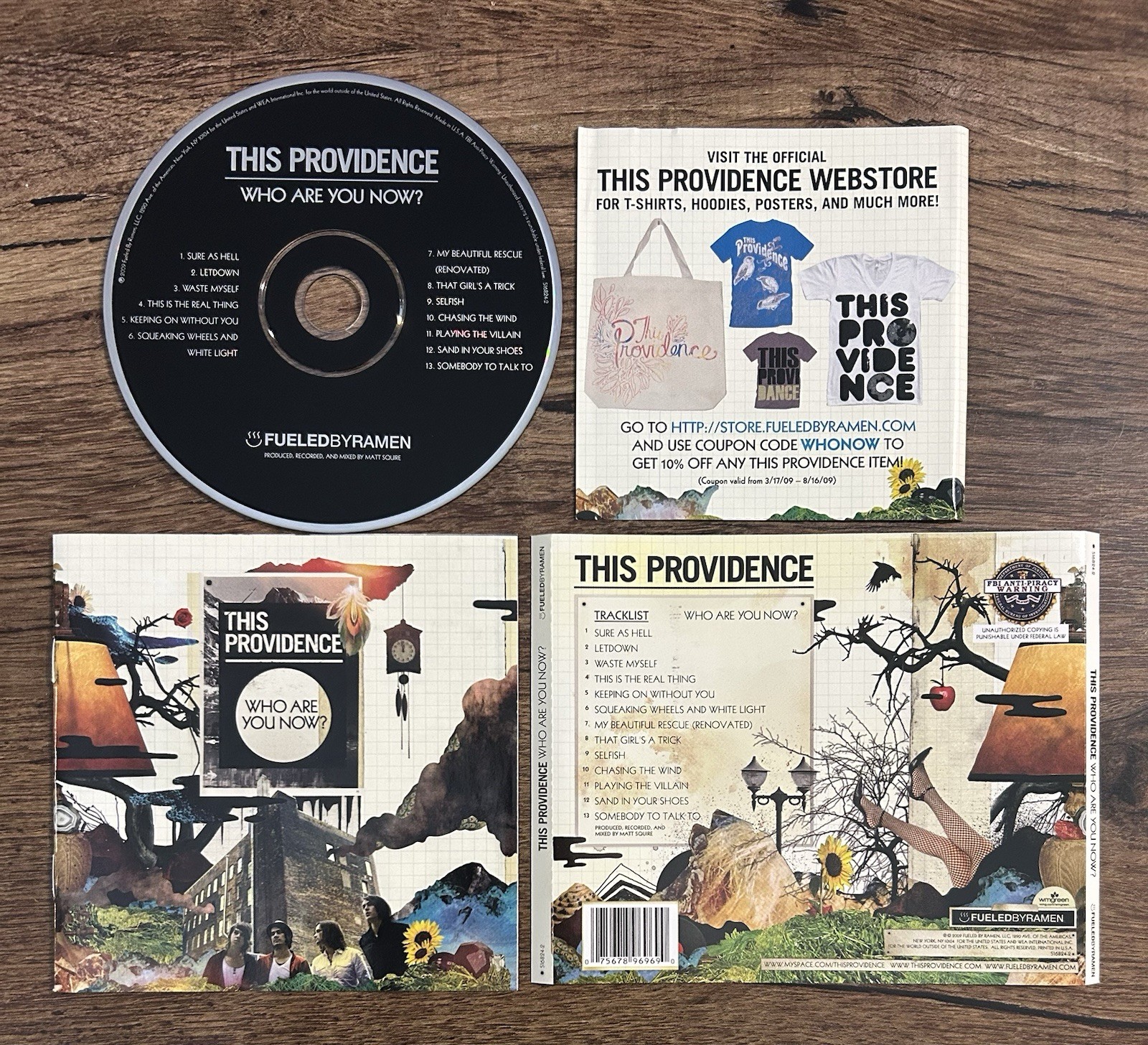 This Providence - Who Are You Now? (CD, 2009, Fueled By Ramen)