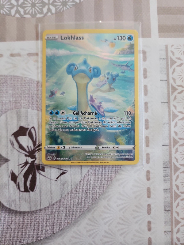 Carte pokemon lokhlass GG05/GG70
