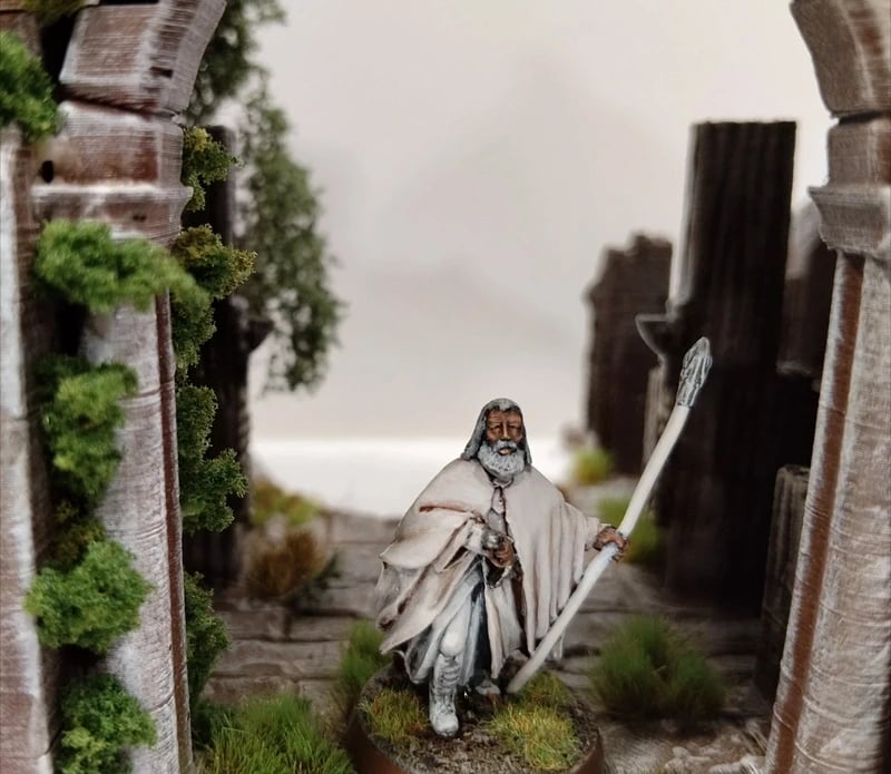 Warhammer Señor Anillos. Gandalf el blanco.