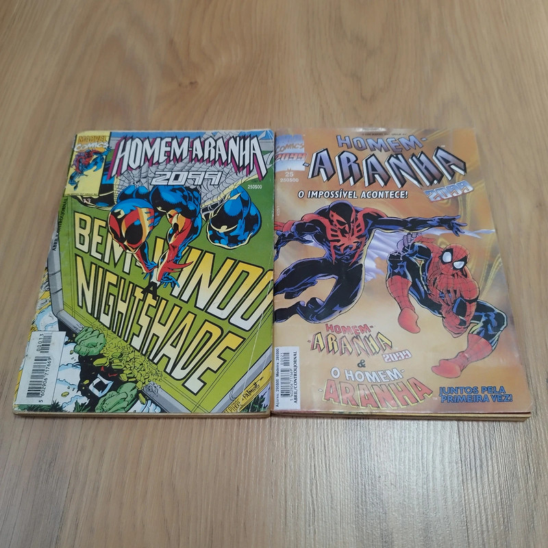 Banda desenhada Homem-Aranha 2099 Marvel Comics
