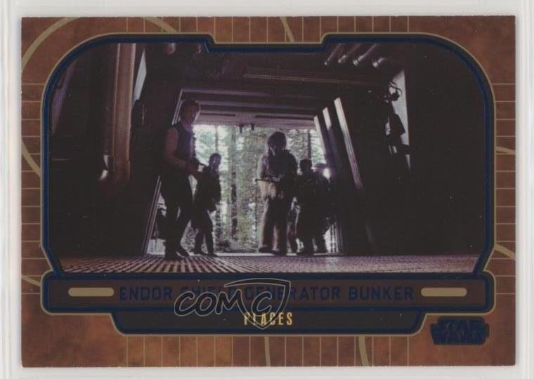2013 Topps Star Wars Galactic Files Series 2 Places Blue 11/350 #670 1u0