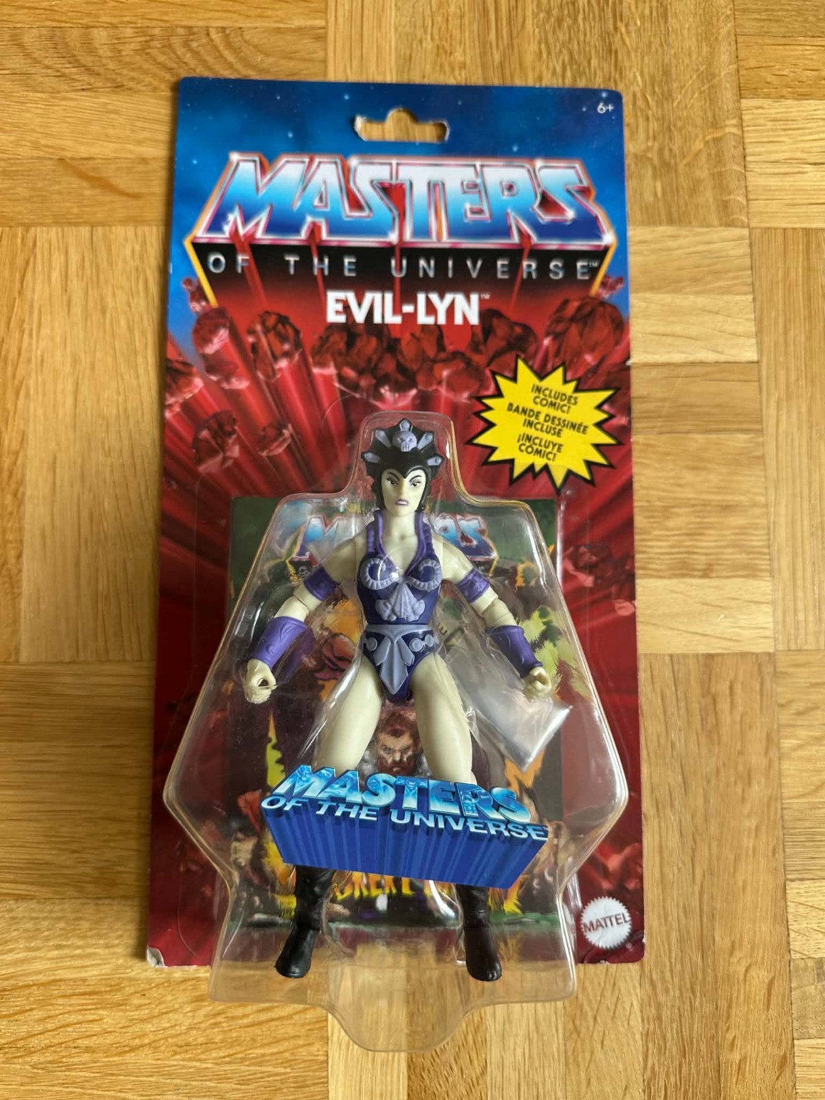 Mattel Masters of the Universe personaggio: EVIL LYN, HE MAN, NUOVO