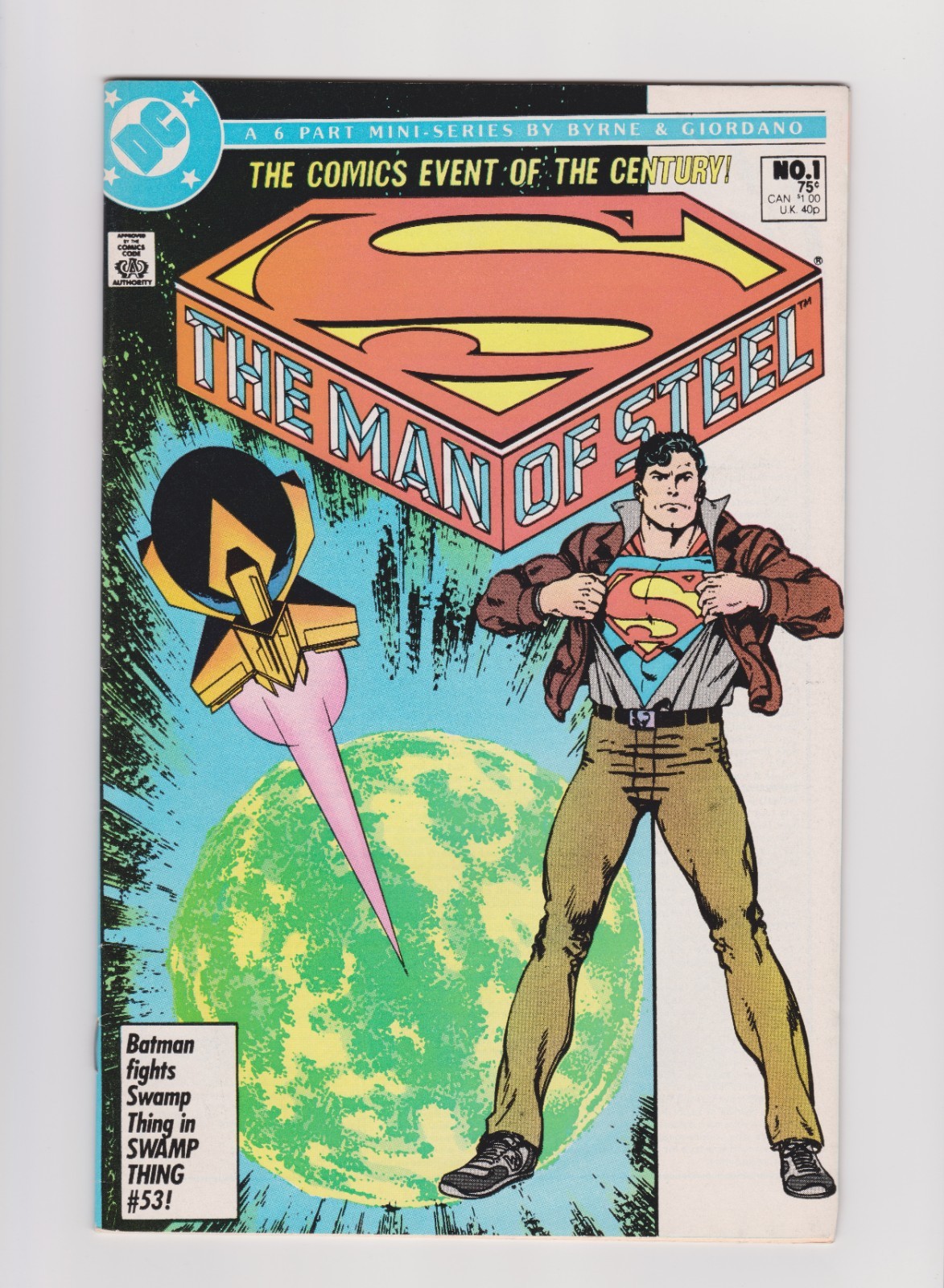 L'uomo d'acciaio #1 (DC, 1986) F/VF edizione standard