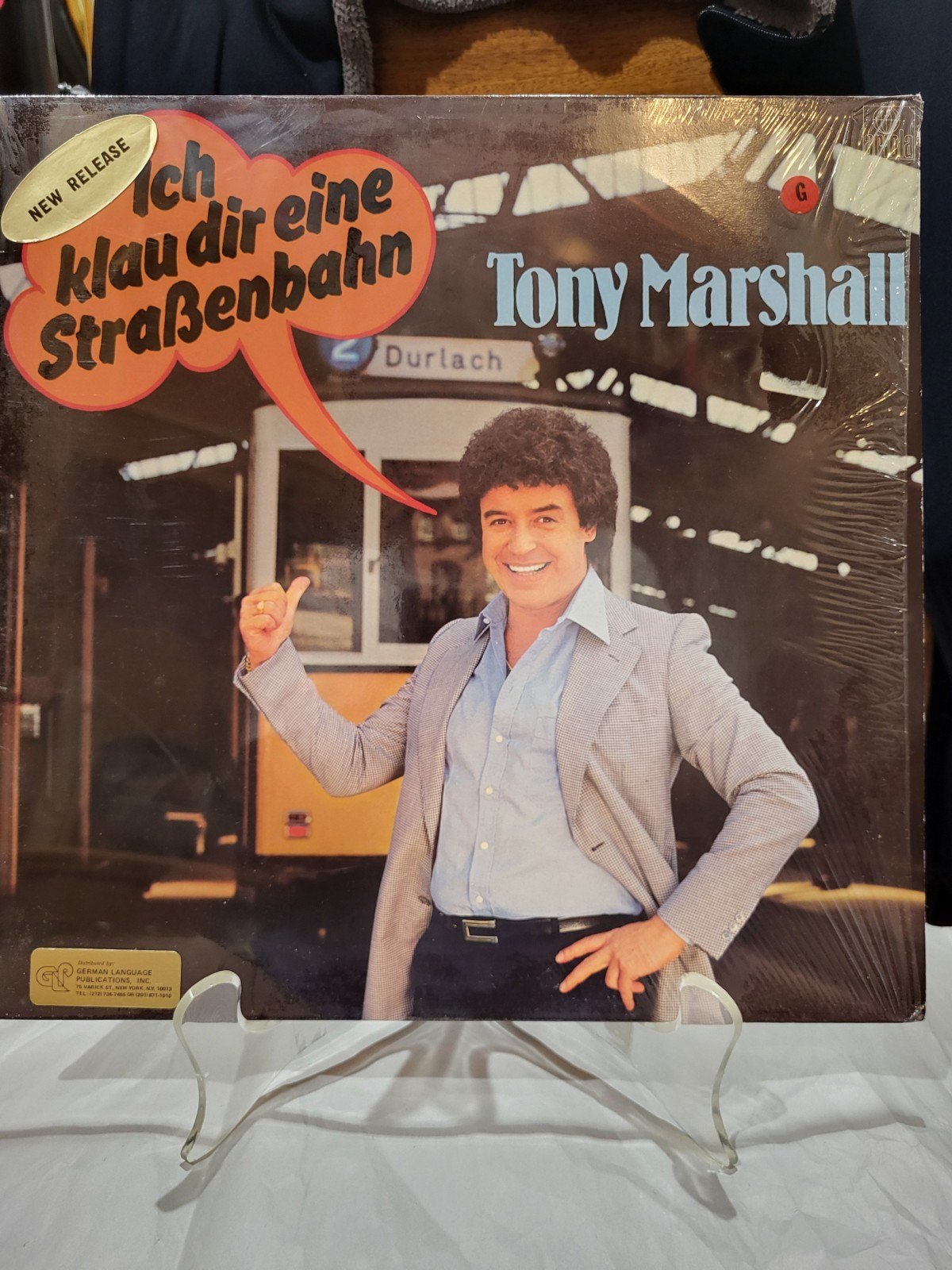 Tony Marshall Ich Klau Dir Eine Strassenbahn NM/NM- Ariola 1979 Schlager LP