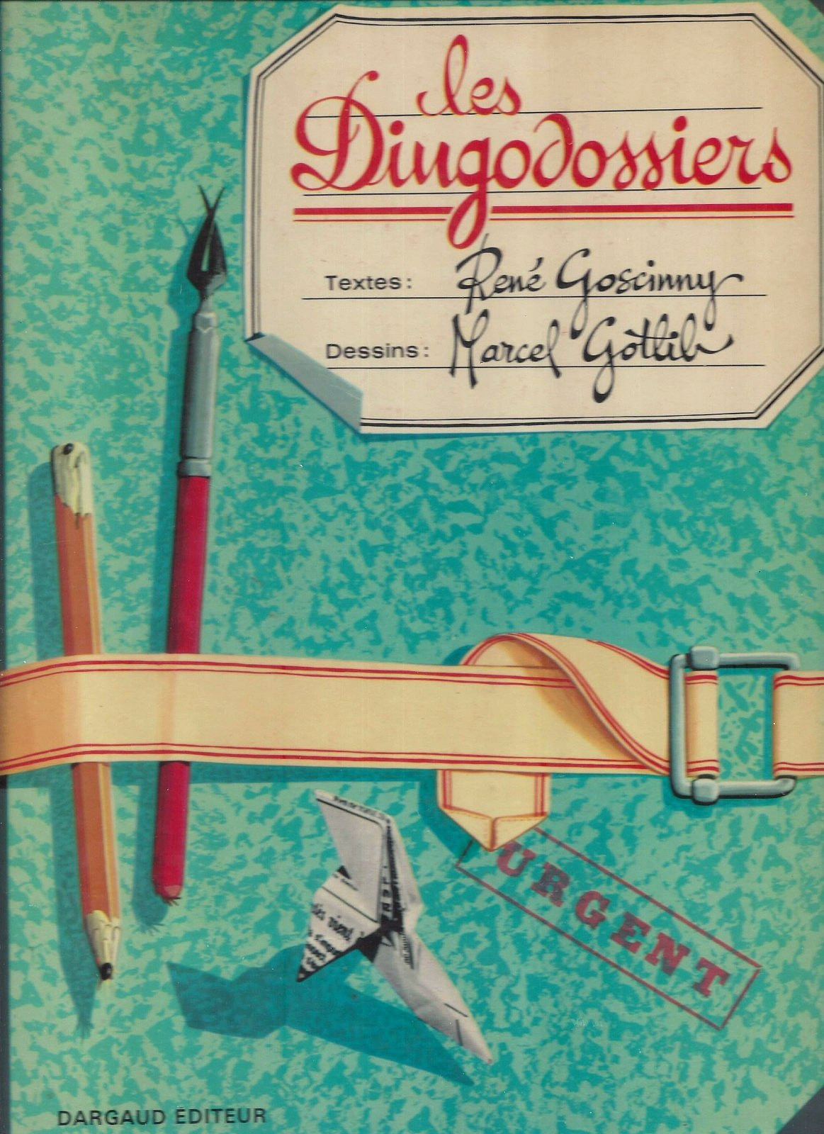 GOTLIB / GOSCINNY - LES DINGODOSSIERS TOME 1 (ED 1972) TRES BON ETAT