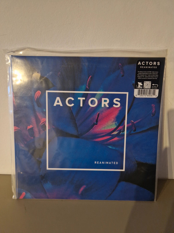 Actors - Reanimated - Vinyle 1LP rose orangé (pink)