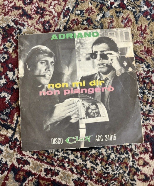 Adriano Celentano Non mi dir/Non piangerò 7" vinile 45 giri