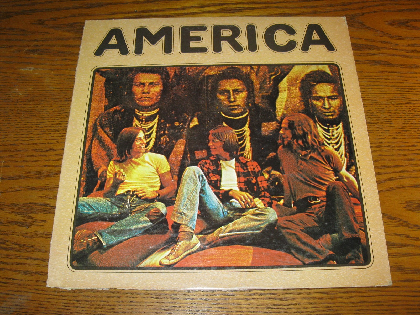 vinyl - America - self titled - ultrasonically cleaned - new outer sleeve -