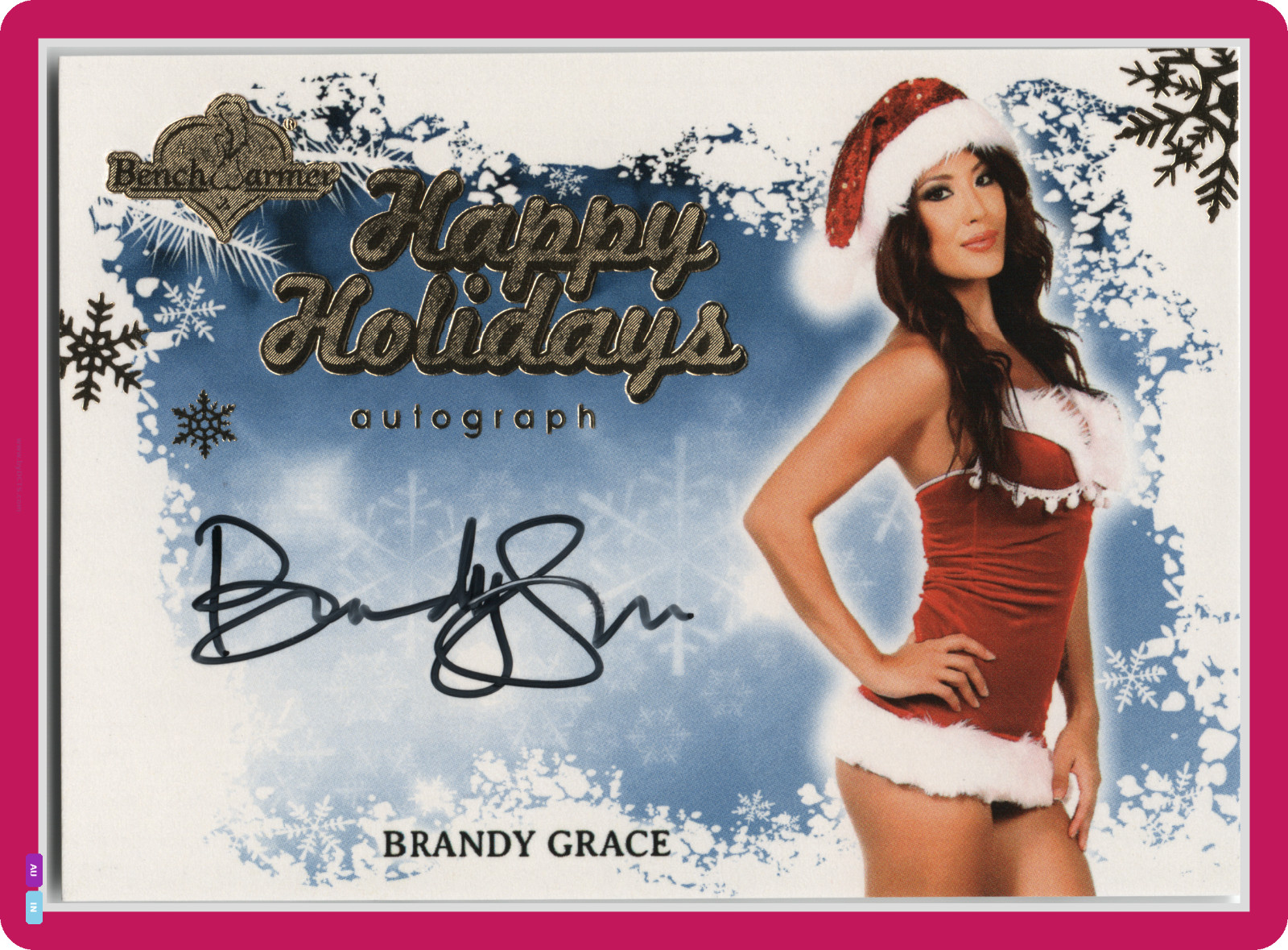 BRANDY GRACE 💋 SCALDABANCO 2014 ⌁ BUONE VACANZE AUTO BLU ANTERIORE - VERDE POSTERIORE