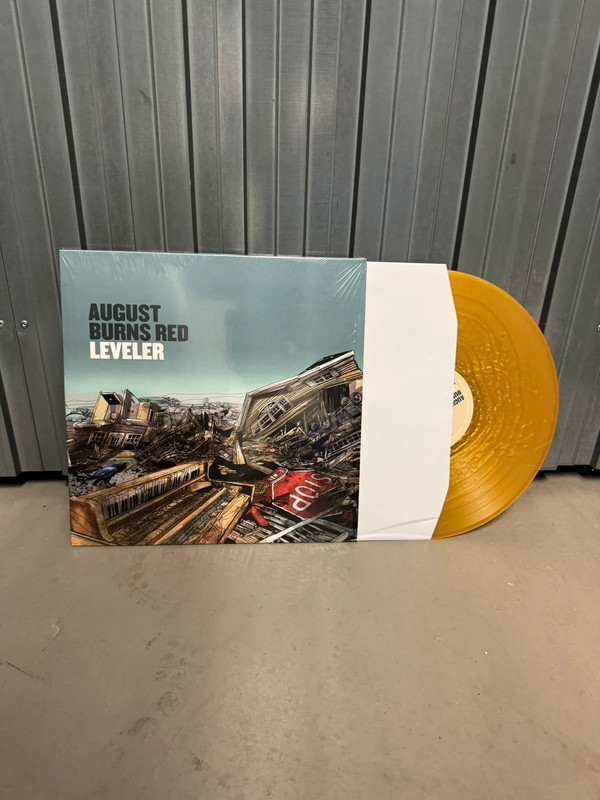 August Burns Red Leveler Tenth Anniversary Edition Golden Nugget Vinyl LP