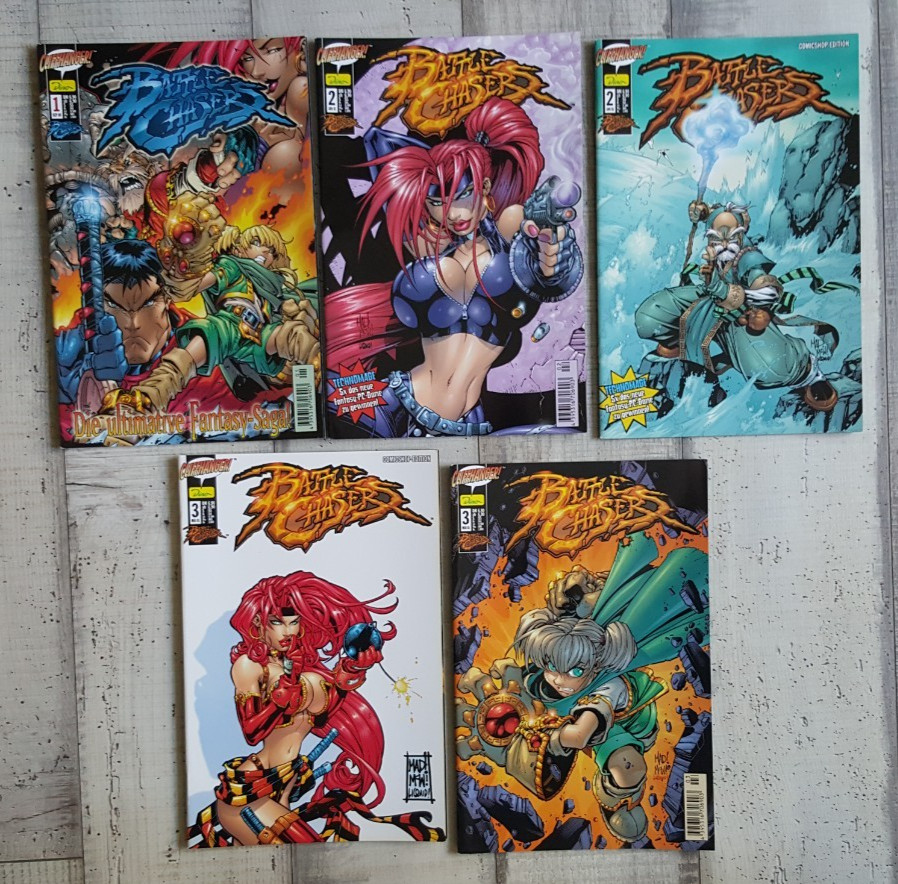 5 Cliffhanger/Dino Comics---Battle Chasers -L'ultima saga fantasy!