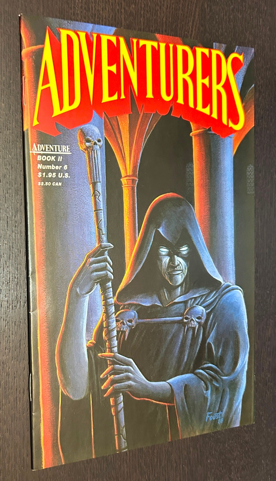 ADVENTURERS Book II #6 (Adventure Comics 1988) -- Fantasy Indipendente -- NM-