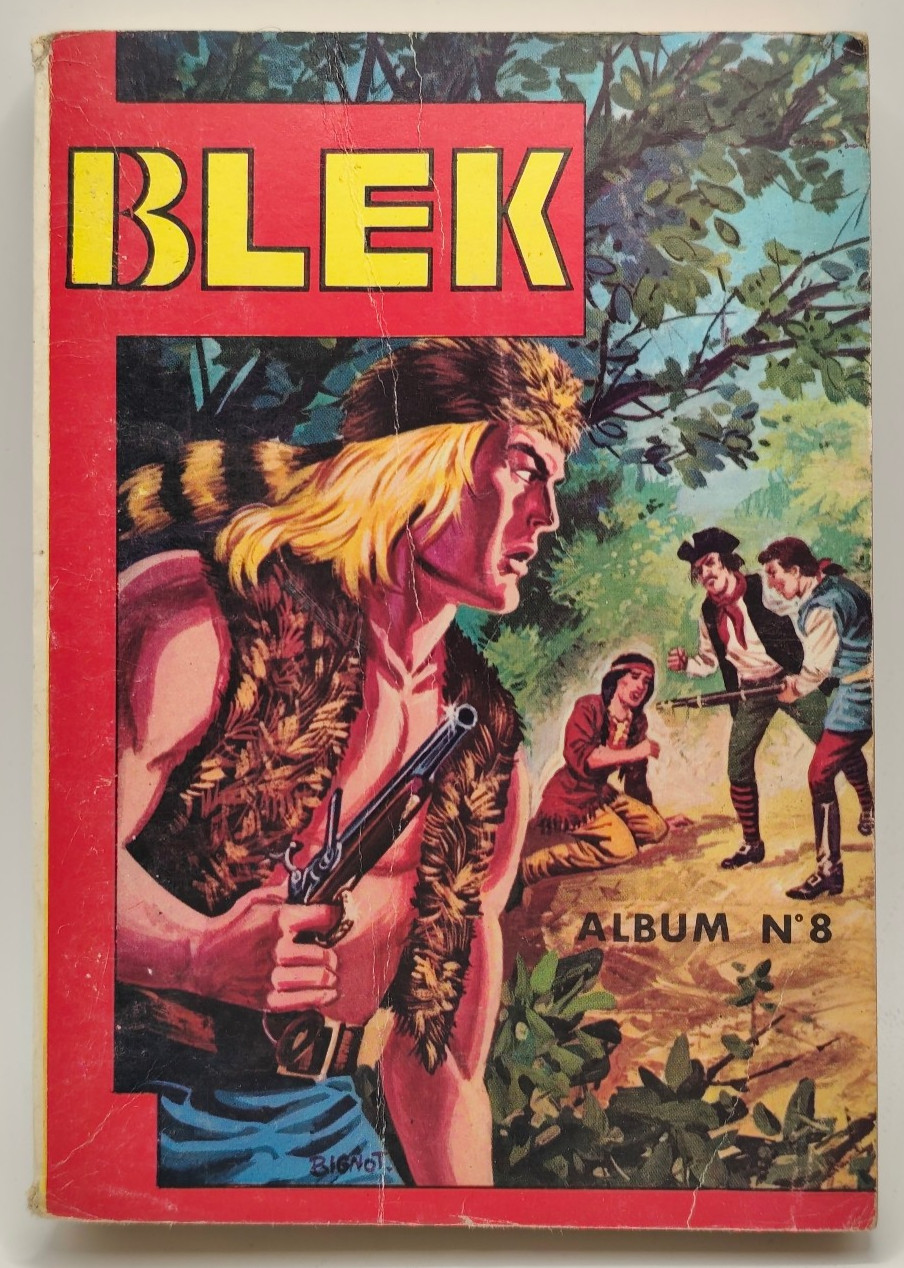 BLEK Album n°8 Lug 1971 recueil n°199 à 203 Blek le Roc petit format TBE BD PF