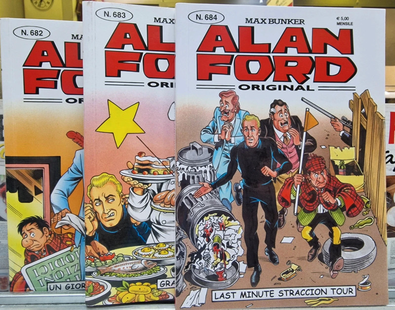 Alan Ford n684/683/682 tre numeri nuovi