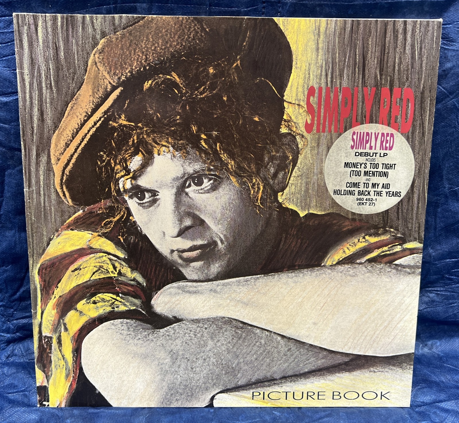 Simply Red Picture Book Vinyl LP Elektra / WEA EKT 27 / 960 452-1 Pop VG+/VG+