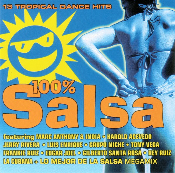 Various - 100% Salsa - 13 Tropical Dance Hits (CD) (Very Good Plus (VG+)) - 1018