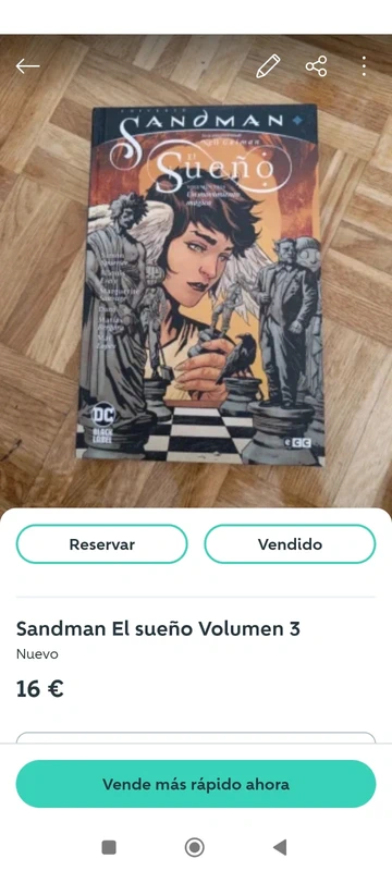 Comic Sandman volumen tres