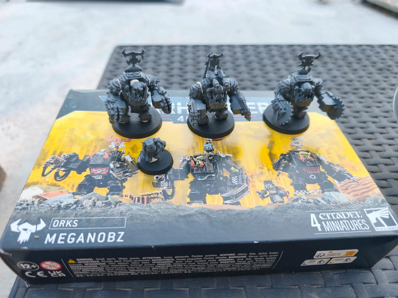 3 x Meganobz orks