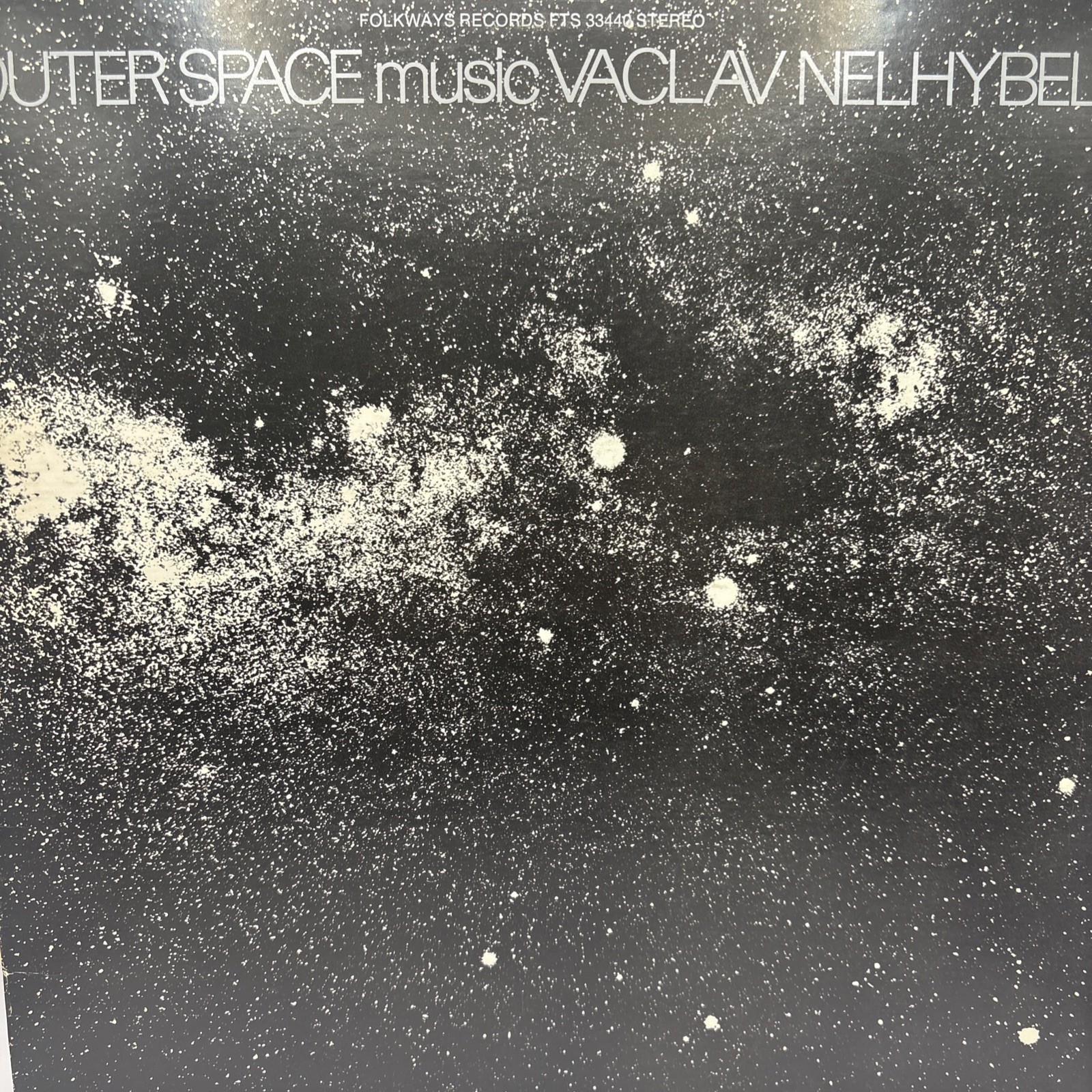 Vaclav Nelhybel - Outer Space LP 1974 VG+/VG+ Folkways FTS33440 Electronic
