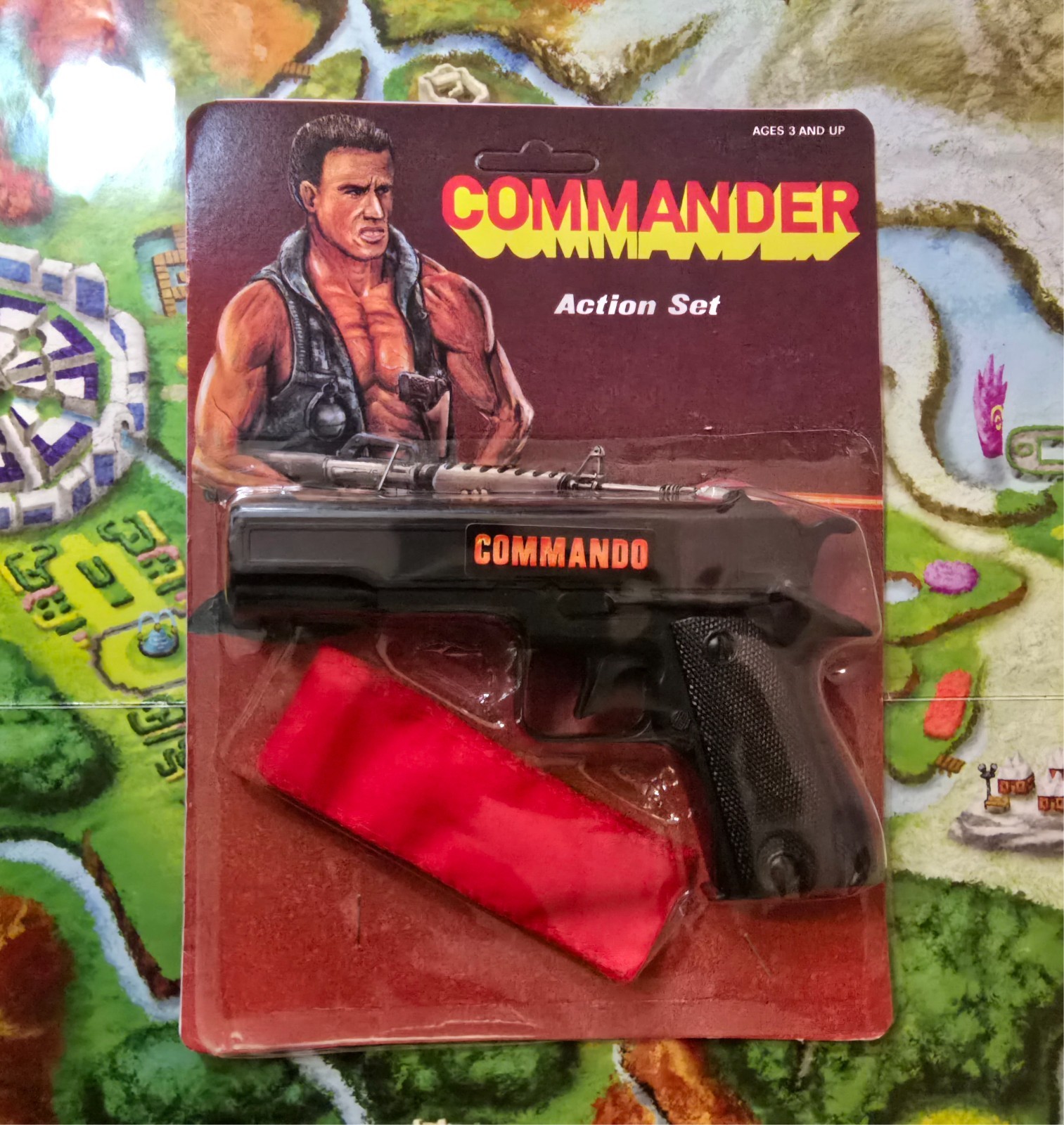 Action Set Commander Knock Off Rambo/Swarzenegger anni 80 Hong Kong