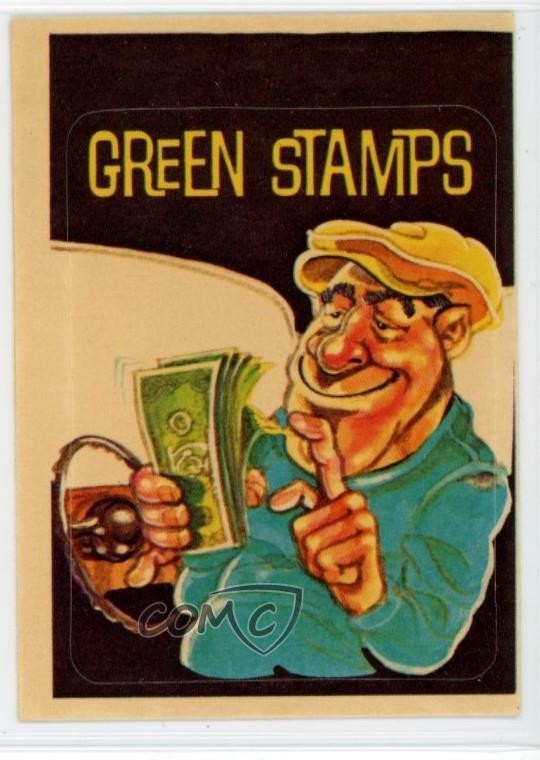 1978 Donruss Convoy Code CB Stickers Green Stamps #43 1tr0