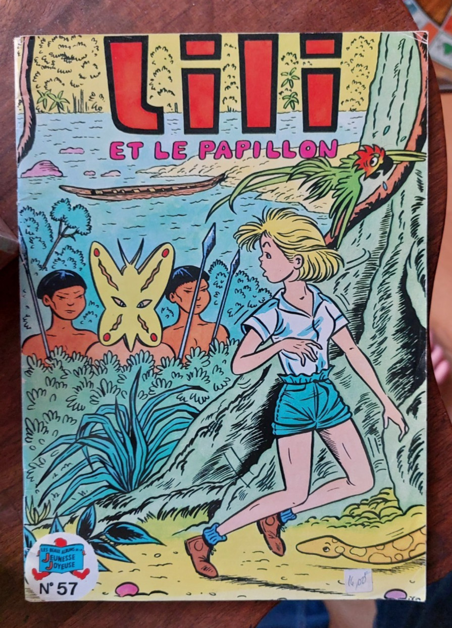 LILI ET LE PAPILLON Numéro 57..1987